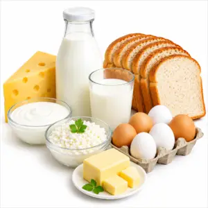 Dairy, Bread & Eggs